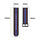 20 / 22 mm Universal Replacement Silicone Watch Band for Solar Watch Amazfit HuWatch GT Xiaomi Watch Color Non-original