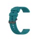 20/22mm Pure Color Sweatproof Soft Silicone Watch Band Strap Replacement for Garmin Vivowatch