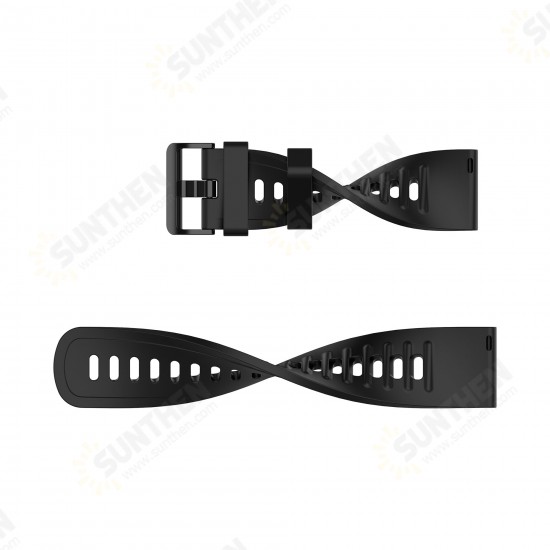 20/22mm Pure Color Sweatproof Soft Silicone Watch Band Strap Replacement for Garmin Vivowatch