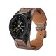 20/22mm Width Business Pure Leather Watch Band Strap Replacement for Samsung Gear S2/ S3/ Sport