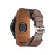 20/22mm Width Business Pure Leather Watch Band Strap Replacement for Samsung Gear S2/ S3/ Sport