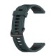 20/22mm Width Comfortable Breathable Sweat proof Soft Silicone Watch Band Strap Replacement for HuWatch GT Runner/ HuWatch GT3