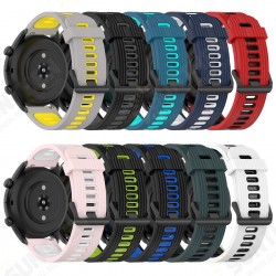 20/22mm Width Comfortable Breathable Sweatproof Soft Silicone Watch Band Strap Replacement for Huami Amazfit GTS3/ GTR 3 Pro 20/22mm Width Comfortable Breathable Sweatproof Soft Silicone Watch Band Strap Replacement for Huami Amazfit GTS3/ GTR 3 Pro