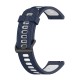 20/22mm Width Comfortable Breathable Sweatproof Soft Silicone Watch Band Strap Replacement for Huami Amazfit GTS3/ GTR 3 Pro