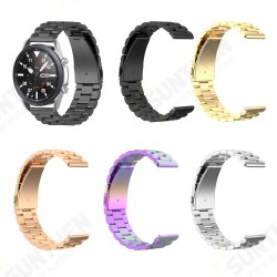 20/22mm Width Universal Bussiness Stainless Steel Watch Band Strap Replacement for Samsung Galaxy watch3 41mm R840 / 45mm R850 Steel 20/22mm Width Universal Bussiness Stainless Steel Watch Band Strap Replacement for Samsung Galaxy watch3 41mm R840 / 45mm R850 Steel