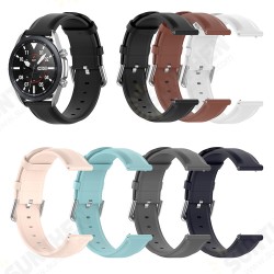 20/22mm Width Universal Casual PU Leather Watch Band Strap Replacement for Samsung Galaxy watch3 41mm R840 / 45mm R850 Huami Amazfit BIP 20/22mm Width Universal Casual PU Leather Watch Band Strap Replacement for Samsung Galaxy watch3 41mm R840 / 45mm R850 Huami Amazfit BIP