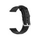 20/22mm Width Universal Casual PU Leather Watch Band Strap Replacement for Samsung Galaxy watch3 41mm R840 / 45mm R850 Huami Amazfit BIP