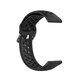 20/22mm Width Universal Pure Sports Dot Pattern Soft Silicone Watch Band Strap Replacement for Samsung Galaxy watch3 41mm R840 / 45mm R850 Huami Amazfit GTS