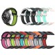 20/22mm Width Universal Sports Dot Pattern Soft Silicone Watch Band Strap Replacement for Samsung Galaxy watch3 41mm R840 / 45mm R850 Huami Amazfit GTS