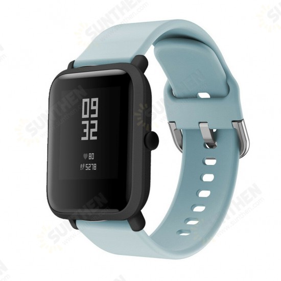 20MM Colorful Silicone Watch Band for Amazfit Bip/Bip Lite Smart Watch