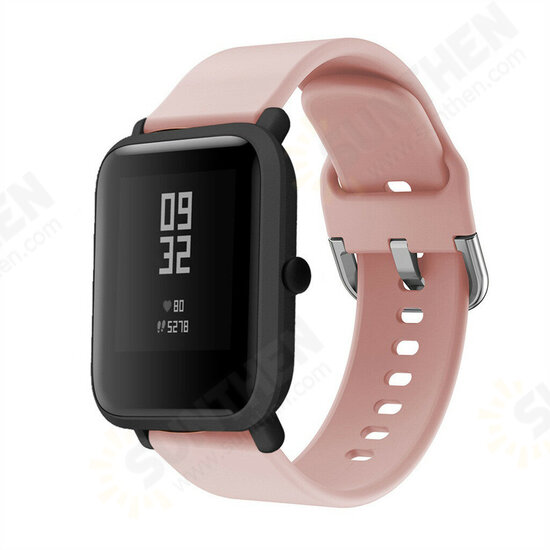 20MM Colorful Silicone Watch Band for Amazfit Bip/Bip Lite Smart Watch