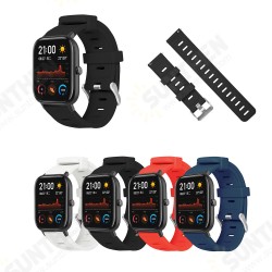 20MM Colorful Silicone Watch Band for Amazfit GTS Smart Watch 20MM Colorful Silicone Watch Band for Amazfit GTS Smart Watch