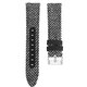 20MM Nylon Canvas Genuine Leather Watch Band For Amazfit GTS