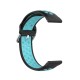 20MM Silicone Dual Color Stomata Sports Smart Watch Band Replacement Strap For Garmin Vivoactive 3