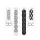 20MM Silicone Dual Color Stomata Sports Smart Watch Band Replacement Strap For Garmin Vivoactive 3