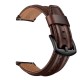 20MM Universal Keel Leather Watch Band Strap Replacement for Samsung Galaxy Watch4 Classic