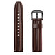 20MM Universal Keel Leather Watch Band Strap Replacement for Samsung Galaxy Watch4 Classic