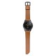 20mm 22mm Width Cow Leather Watch Band Strap Replacement for Samsung Galaxy Watch 42mm / Galaxy Watch 46mm