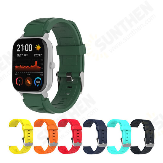 20mm Colorful Quick Release Watch Band Stainless Buckle for Amazfit GTS GTR42mm Smart Watch