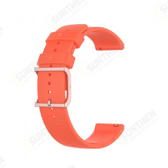 20mm Dot Pattern Silicone Smart Watch Band Replacement Strap For POLAR Ignite/Amazfit BIP/HuWatch GT 2 42MM