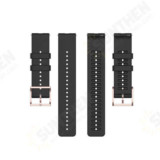 20mm Dot Pattern Silicone Smart Watch Band Replacement Strap For POLAR Ignite/Amazfit BIP/HuWatch GT 2 42MM