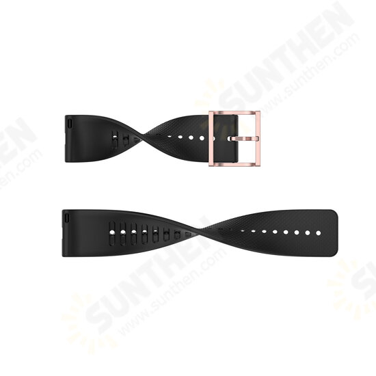 20mm Dot Pattern Silicone Smart Watch Band Replacement Strap For POLAR Ignite/Amazfit BIP/HuWatch GT 2 42MM