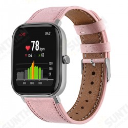 20mm Genuine Leather Watch Band For Amazfit GTS/Bip/Bip Lite Smart Watch 20mm Genuine Leather Watch Band For Amazfit GTS/Bip/Bip Lite Smart Watch