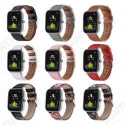 20mm Genuine Leather Watch Band For Amazfit GTS/Bip/Bip Lite Smart Watch 20mm Genuine Leather Watch Band For Amazfit GTS/Bip/Bip Lite Smart Watch