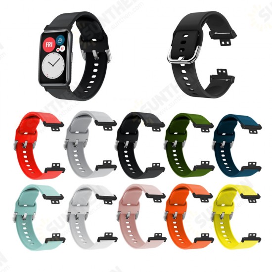 20mm Monochrome Vitality Watch Strap Watch Band for HuWatch FIT