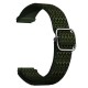 20mm Nylon Diamond Pattern Elastic Cloth Watch Band Strap Replacement for Samsung Galaxy Watch 4 40MM/44MM / Watch 4 Classic 42MM/46MM