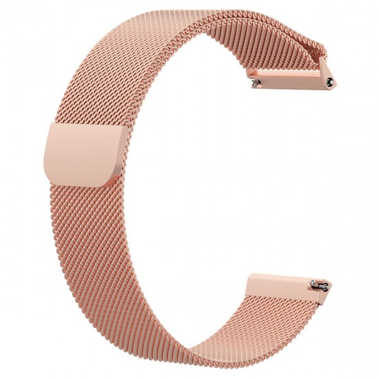 20mm Replacement Stainless Steel Wrist Watch Band Strap for Fitbit Versa