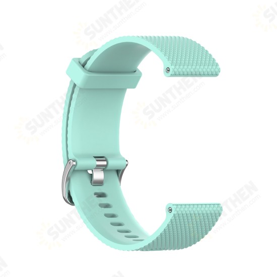 20mm Silicone Texture Multi-color Replacement Strap Smart Watch Band For POLAR Ignite