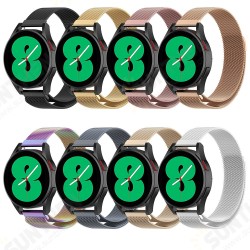 20mm Universal Colorful Metal Watch Strap Replacement Watch Band for Samsung Galaxy Watch 4 40MM/44MM 20mm Universal Colorful Metal Watch Strap Replacement Watch Band for Samsung Galaxy Watch 4 40MM/44MM