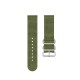 20mm Universal Colorful Pattern Canvas Watch Band Strap Replacement for Samsung Galaxy Watch 4 40MM/44MM / Watch 4 Classic 42MM/46MM