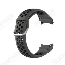 20mm Universal Colorful Silicone Watch Band Strap Replacement for Samsung Watch 4 40MM/44MM / Watch 4 Classic 42MM/46MM 20mm Universal Colorful Silicone Watch Band Strap Replacement for Samsung Watch 4 40MM/44MM / Watch 4 Classic 42MM/46MM