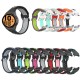 20mm Universal Colorful Silicone Watch Band Strap Replacement for Samsung Watch 4 40MM/44MM / Watch 4 Classic 42MM/46MM