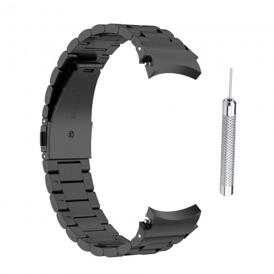 20mm Universal Stainless Steel Watch Band Strap Replacement for Samsung Galaxy Watch 4 40MM/44MM