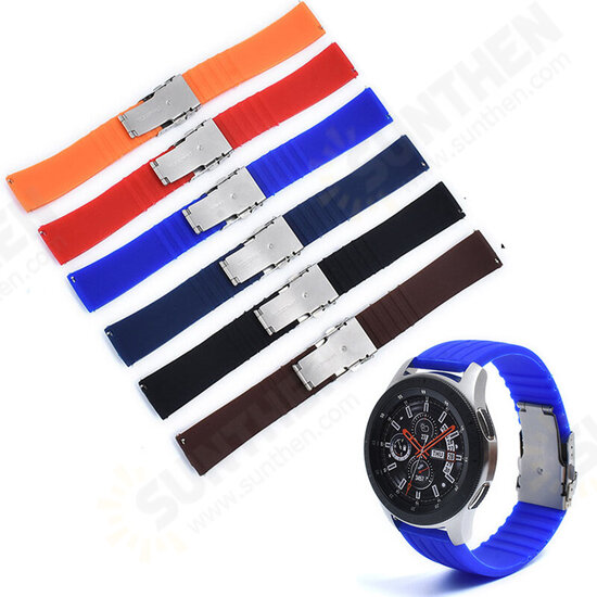 20mm/22mm Multi-color Silicone Smart Watch Band Replacement Strap for Samsung HuMoto Smart Watch 20mm/22mm Multi-color Silicone Smart Watch Band Replacement Strap for Samsung HuMoto Smart Watch