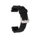 22/24mm Width Universal Pure Soft Rubber Watch Band Strap Replacement for Samsung Galaxy Watch 3 41mm / Gear S3 / Honor Magic / Vivoactive 4