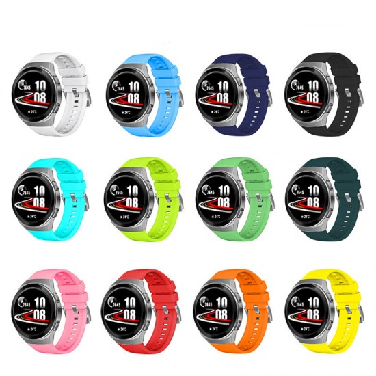 22MM Colorful Silicone Smart Watch Band Replacement Strap For HUWATCH GT 2e