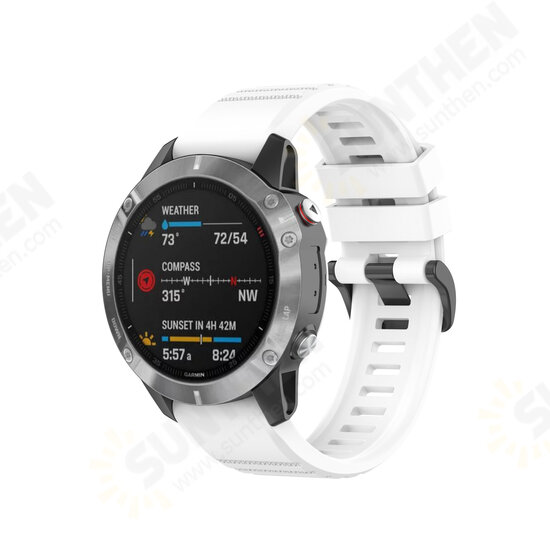 22MM Universal Silicone Watch Band for Garmin Fenix 6 Fenix 5 Smart Watch 22MM Universal Silicone Watch Band for Garmin Fenix 6 Fenix 5 Smart Watch