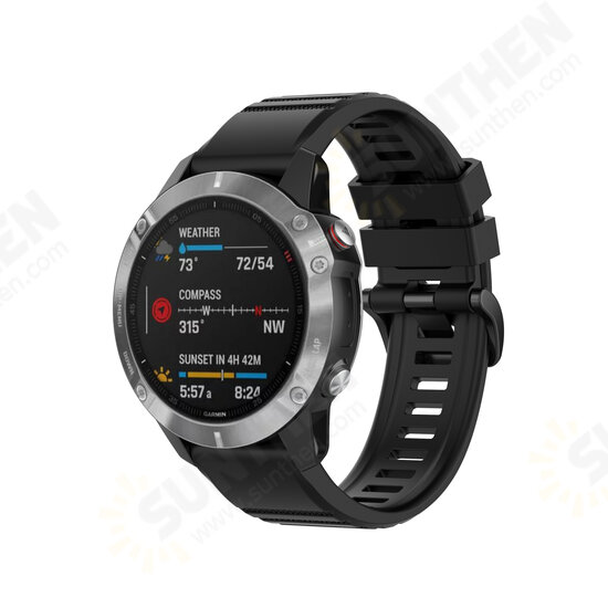 22MM Universal Silicone Watch Band for Garmin Fenix 6 Fenix 5 Smart Watch 22MM Universal Silicone Watch Band for Garmin Fenix 6 Fenix 5 Smart Watch
