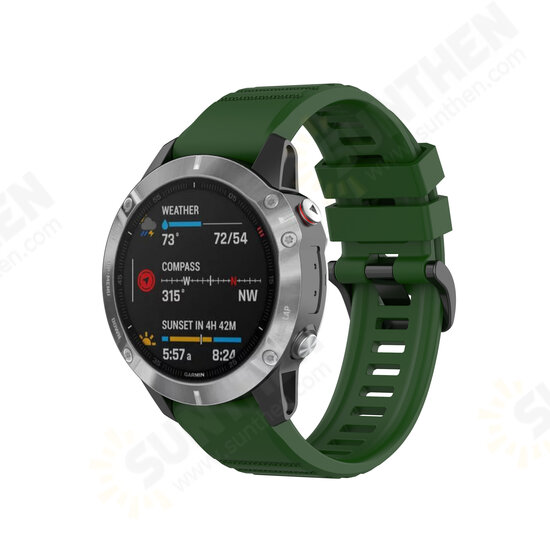 22MM Universal Silicone Watch Band for Garmin Fenix 6 Fenix 5 Smart Watch 22MM Universal Silicone Watch Band for Garmin Fenix 6 Fenix 5 Smart Watch