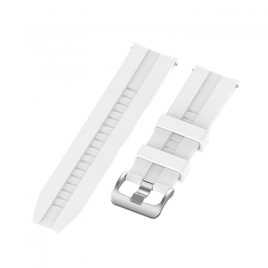 22mm Checked Elegant Silicone Strap Smart Watch Band For Xiaomi Solar Non-original