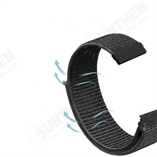 22mm Colorful Nylon Smart Watch Band Replacement Watch Strap For Xiaomi Watch Color Non-original