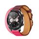 22mm Dual Color Genuine Leather Strap Replacement Watch Band for HuHonor magic