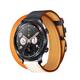22mm Dual Color Genuine Leather Strap Replacement Watch Band for HuHonor magic