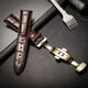 22mm Genuine Leather Strap Replacement Alligator Grain Watch Band