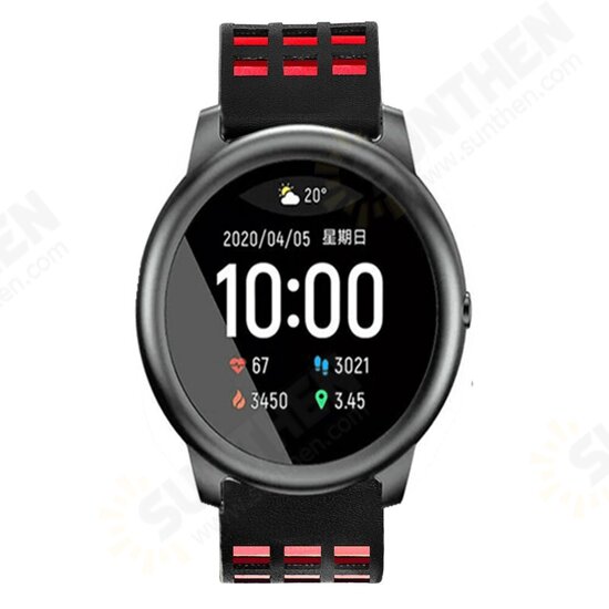22mm Genuine Leather Strap Smart Watch Band For Xiaomi Solar Non-original