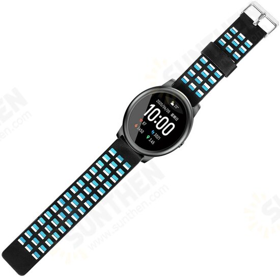 22mm Genuine Leather Strap Smart Watch Band For Xiaomi Solar Non-original